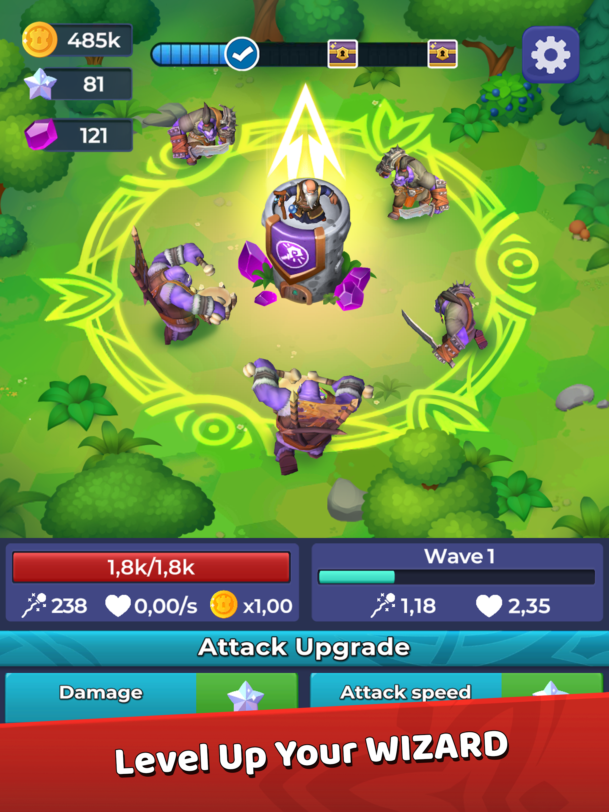 Royal Mage Idle Tower Defence