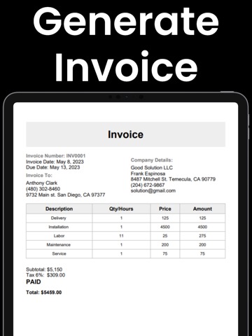 Invoice Maker - Estimate Appのおすすめ画像3
