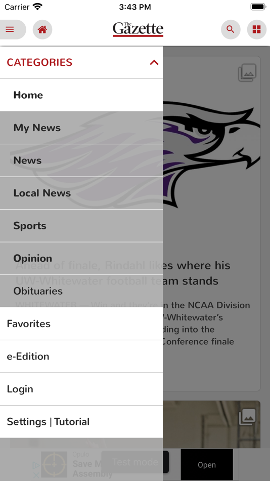 #3. Janesville Gazette (iOS) By: APG Media of Wisconsin LLC