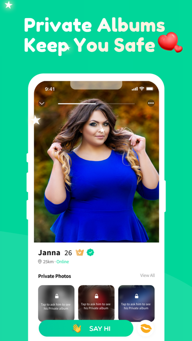 BBW Dating & Hookup App: Bustr Screenshot