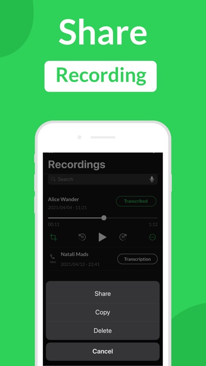 Call Recorder for iPhone. screenshot-4