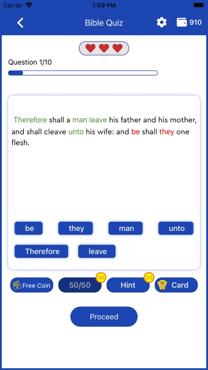 ESV Bible Quiz Game