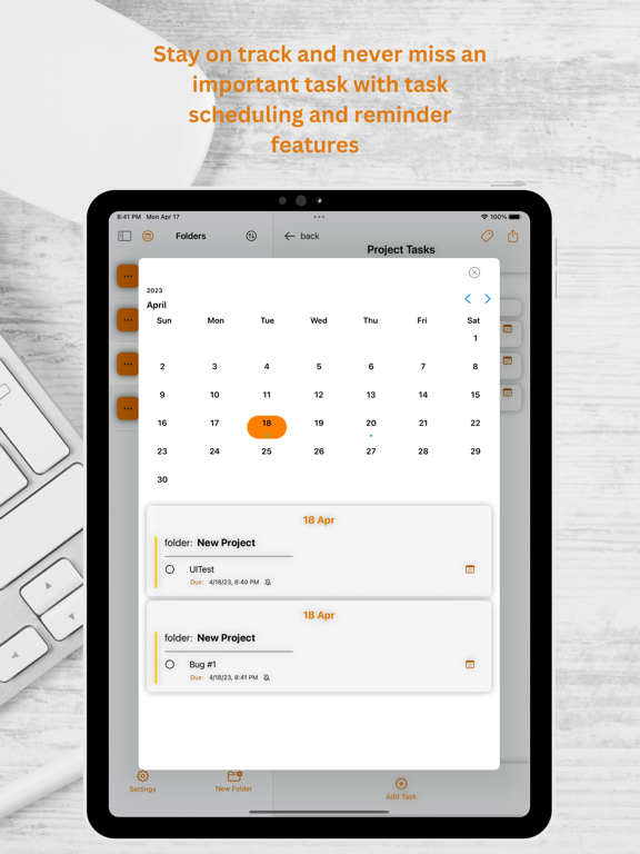 JetNotes: Notes Organizer iPad screenshot 3 - Productivity app