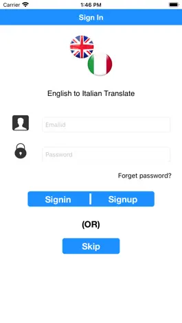 Game screenshot English to Italian Translate mod apk