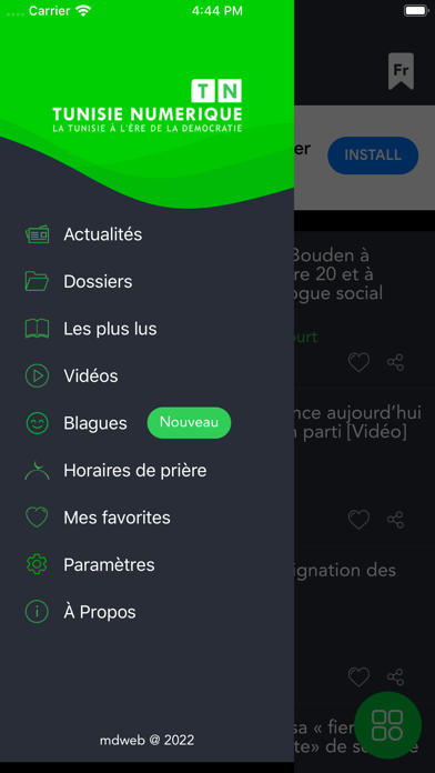 Tunisie Numerique Screenshot