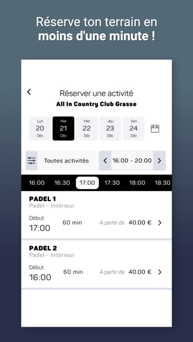 All In Country Club Grasse Screenshot