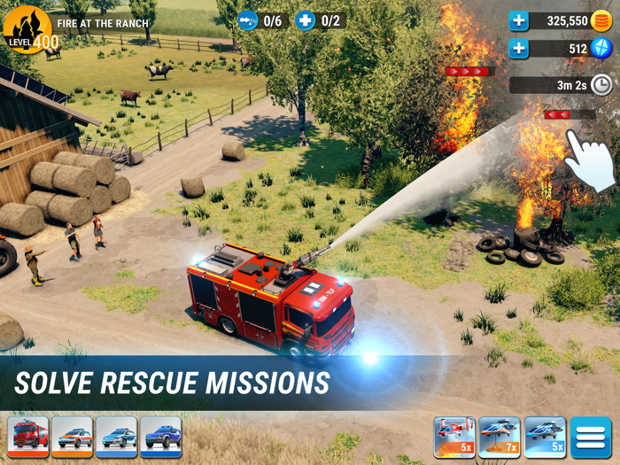 EMERGENCY HQ firefighter game