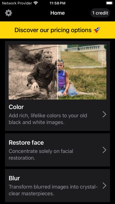 Restore: Repair Old Photo Screenshot