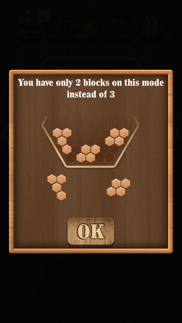 Woodytris Hexa Puzzle