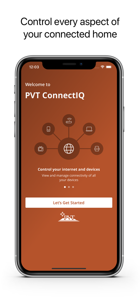 PVT ConnectIQ screenshot 1