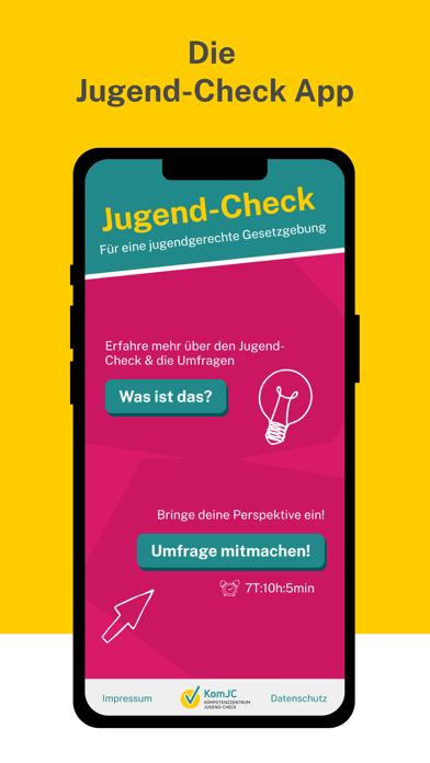 Jugend Check Screenshot
