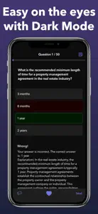 Real Estate Exam Practice 2024 screenshot #10 for iPhone