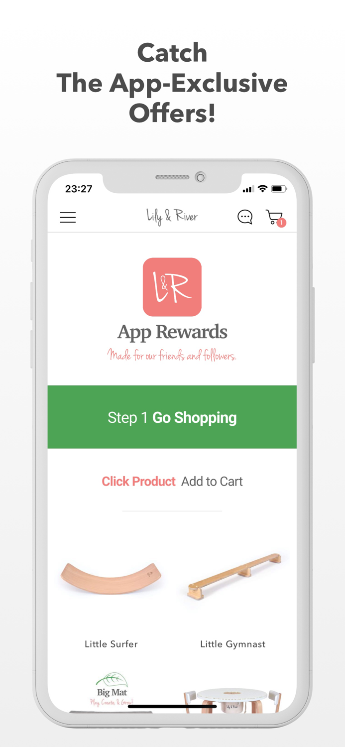 Lily and River App Rewards