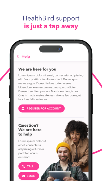 HealthBird Screenshot