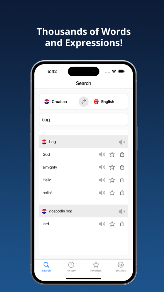 #2. English Croatian Dictionary + (iOS) 由: Jafar Najafov