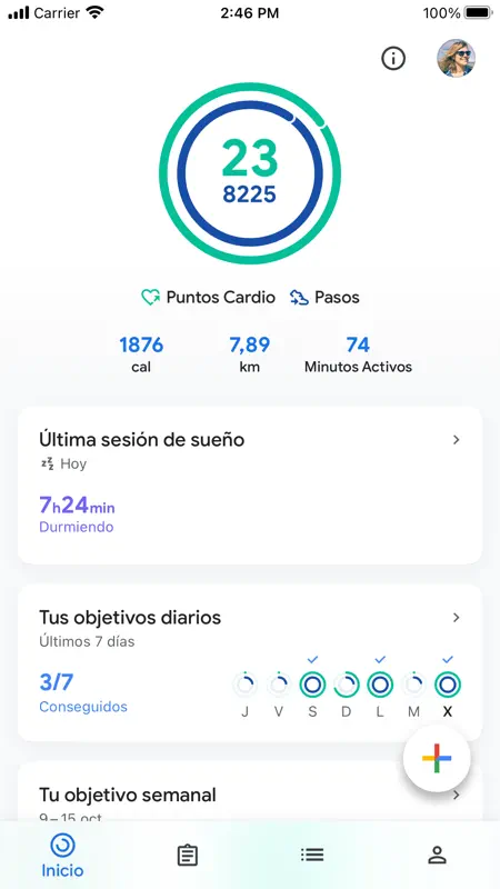 Google Fit: Monitor actividad screenshot 1 of 5