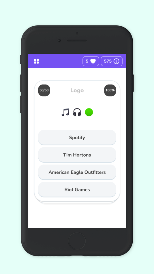 #5. Emoji Quiz: Guess the Logo (iOS) By: Maksym Nikitenko