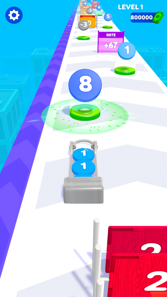 #2. Puff Up Run (iOS) 由: Yeapp Yazilim Anonim Sirketi