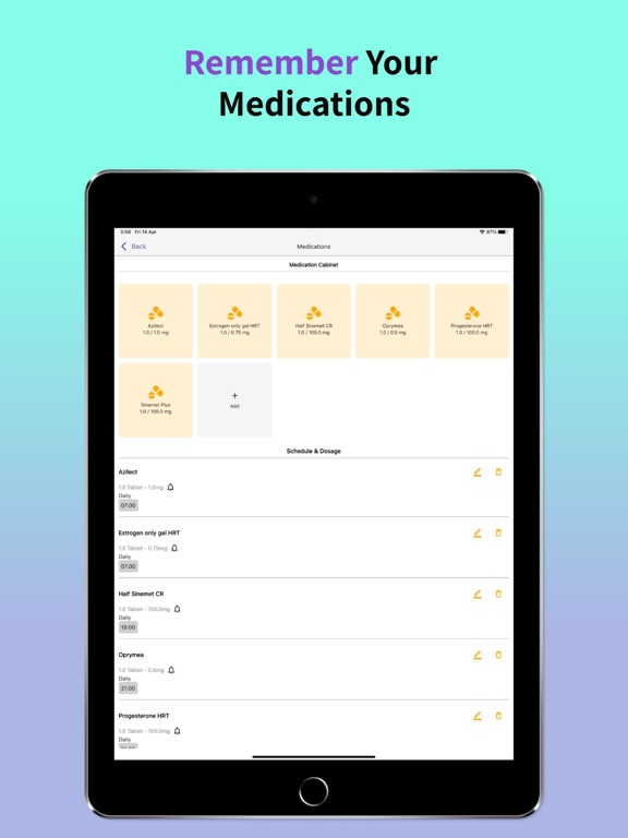 My Moves Matter iPad screenshot 3 - Medical app