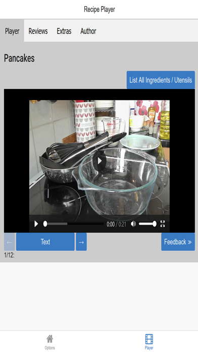 LinguacuisinePlayer Screenshot