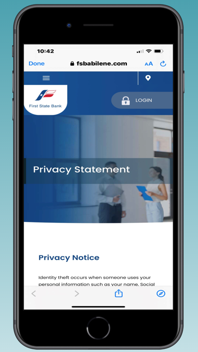 Avana Bank Screenshot