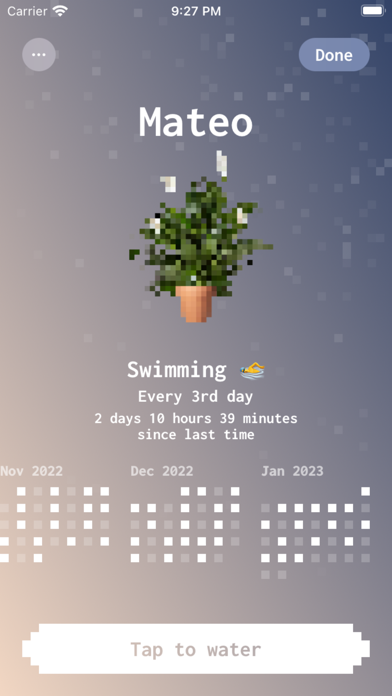 plant a habit Screenshot