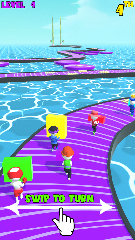 #7. Fun Race 3D Game : Bridge Race (iOS) 由: Shahid Iqbal Iqbal