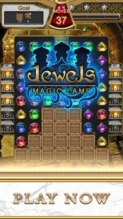 Jewels Magic Lamp screenshot 1