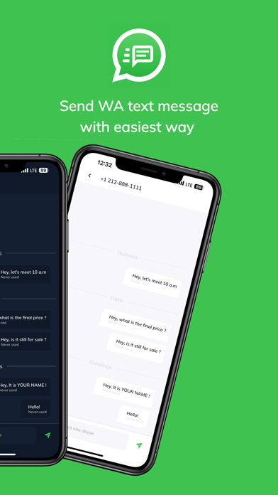 Fast WA: Quickly Send Message Screenshot