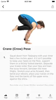 yoga exercices pro iphone screenshot 3