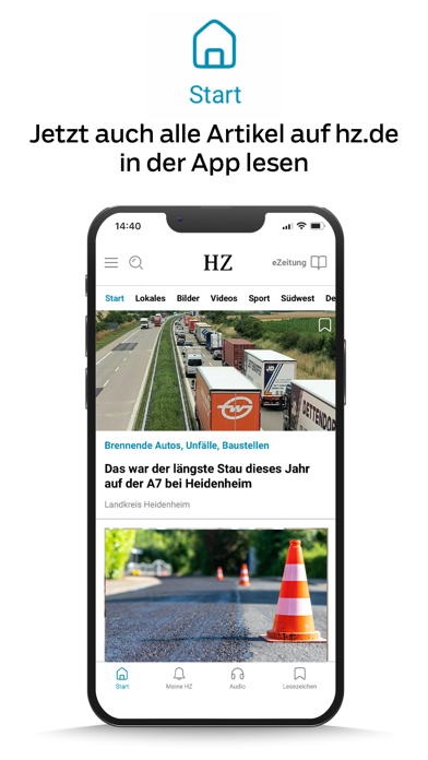Heidenheimer Zeitung Screenshot