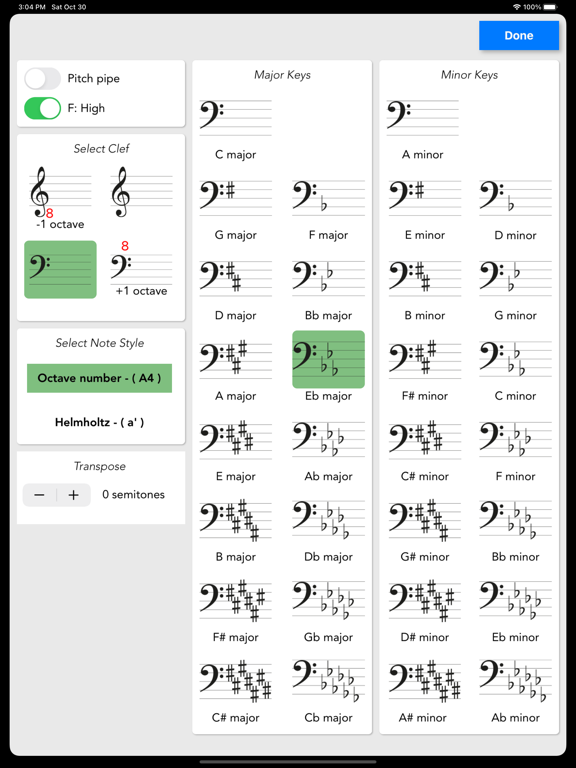 VoiceMyNote iPad screenshot 3 - Music app