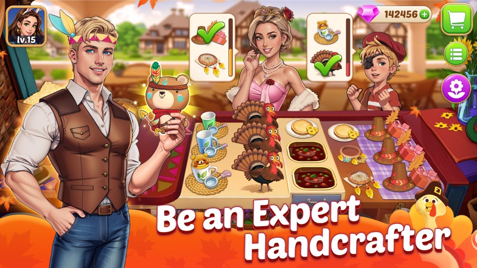 #2. Manor Cooking: Chef Build Town (iOS) 由: HK GRAPEFRUIT TECHNOLOGY LIMITED