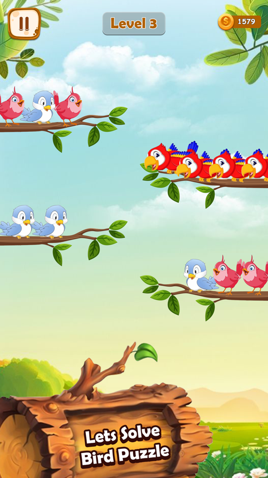 Bird Color Sort : Puzzle Games - 1.1 - (iOS)