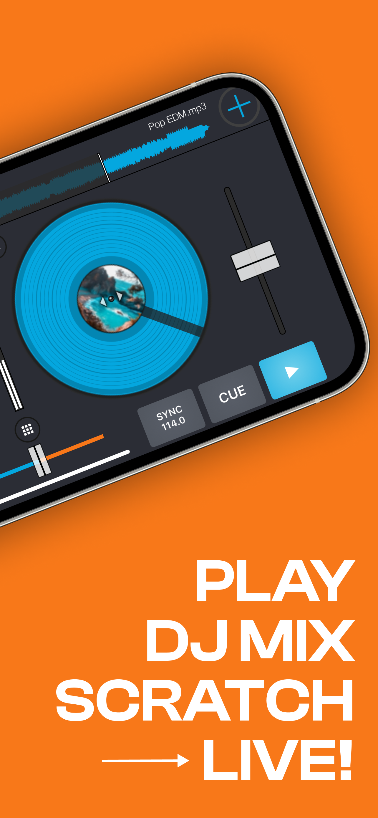 Cross DJ - Music Mixer App