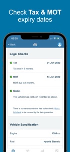 Vehicle Check - Car Tax Check screenshot #2 for iPhone