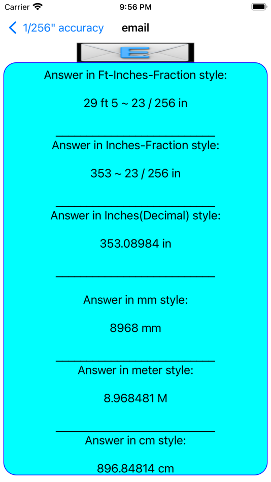 #10. UnitsCal Lite Tape Calculator (iOS) 由: Aberdeen Telecom.Inc.