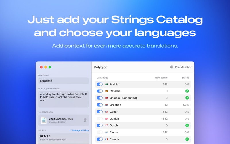 polyglot: ai app translator iphone screenshot 2