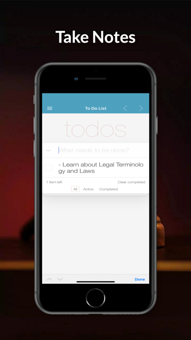 Law & Legal Terminology Screenshot
