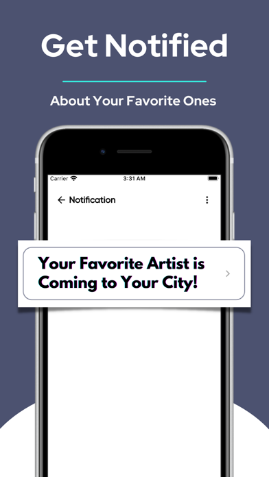 Notivent - Concerts, Events Screenshot