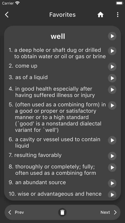 #8. English Dictionary 2.0 (iOS) 由: Nasar Kaliyarakath