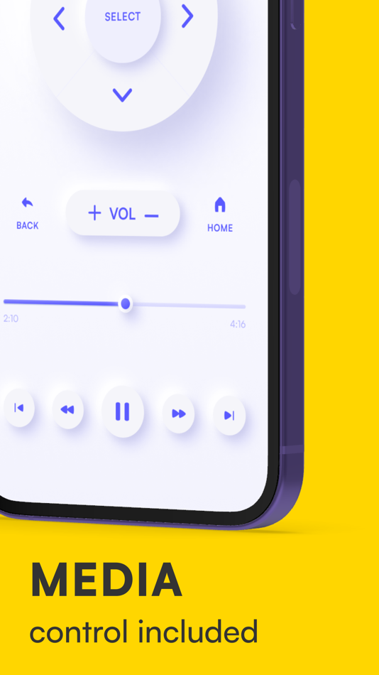 #5. His - SmartTV Remote Control (iOS) 由: Oz Shabbatth