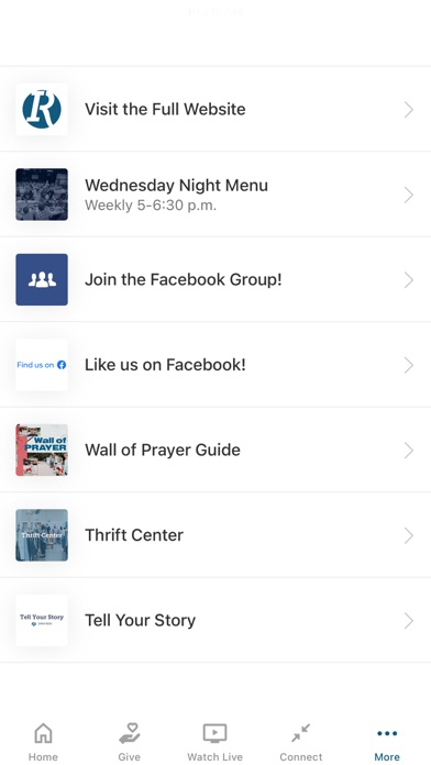 Indian Rocks Baptist Church Screenshot
