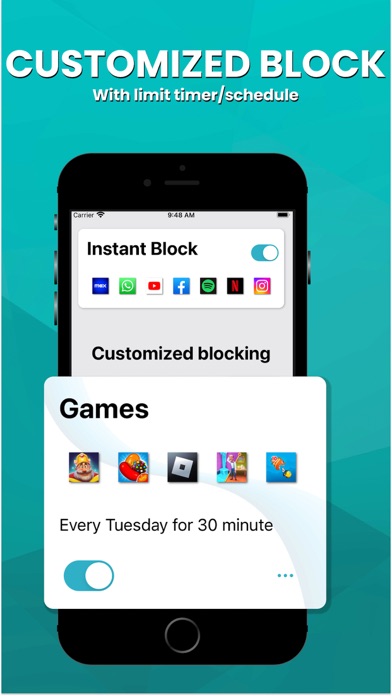 LockIt - Parental control app Screenshot