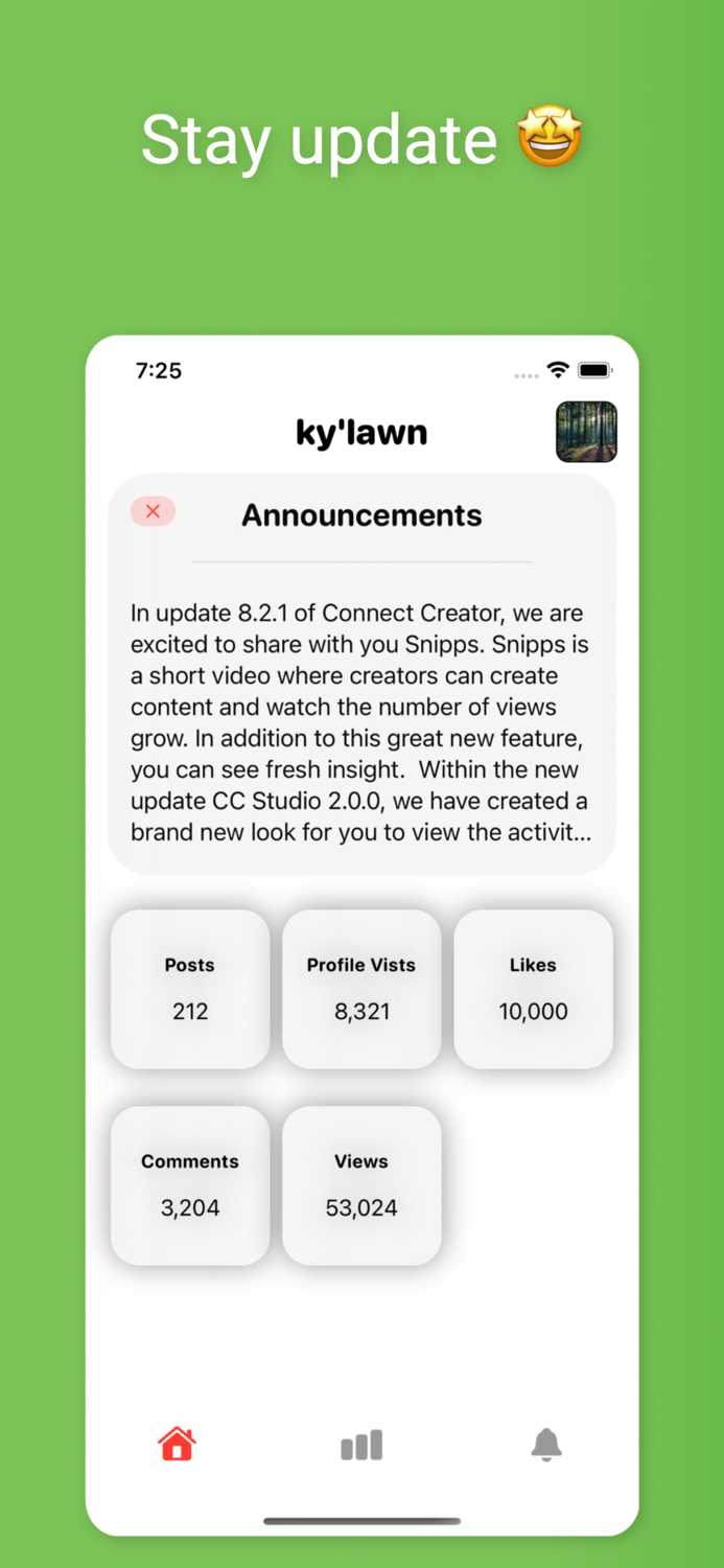 Connect Creator Studio