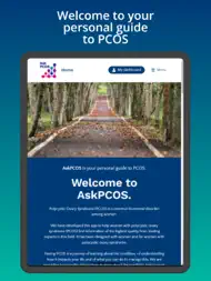 AskPCOS ipad bilder 0
