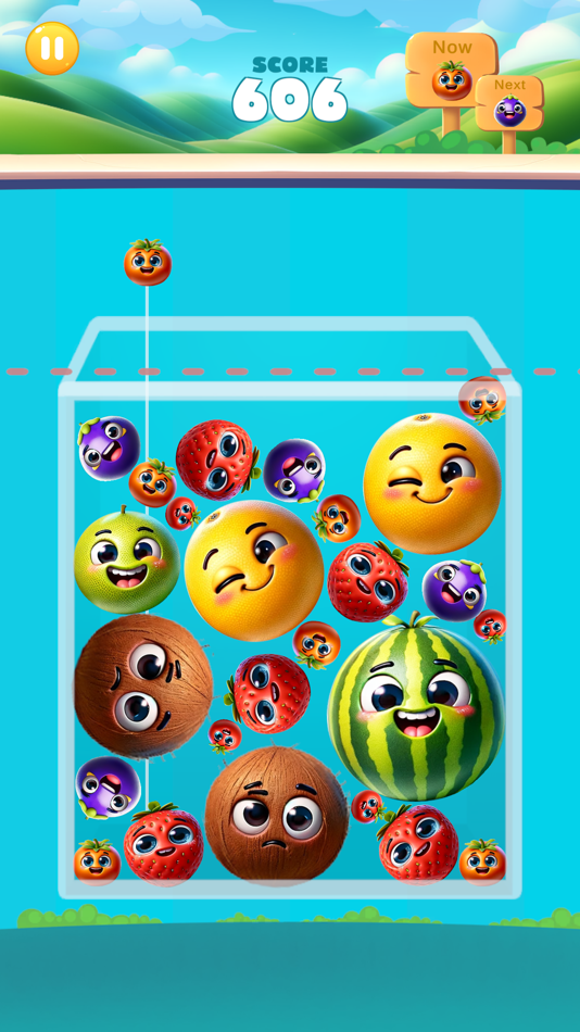 #1. Watermelon Sort Challenge 3D (iOS) 由: Trang Ngoc
