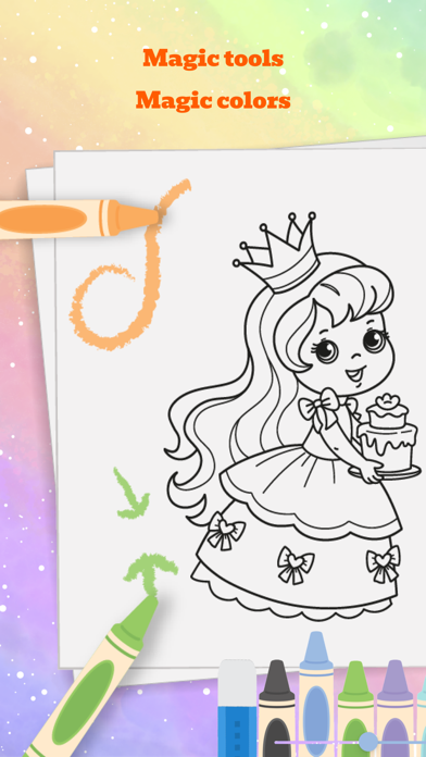 Coloring Pages: Princess Screenshot