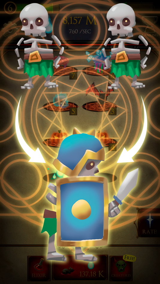 #2. The Rising of the Slime (iOS) 由: Noxfall Studios SL