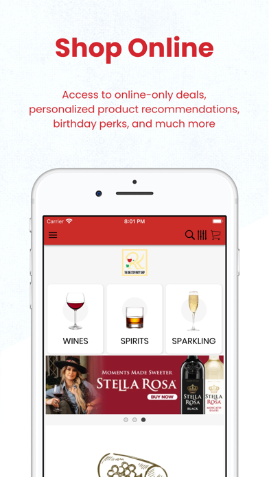 RK Wine & Spirits Screenshot
